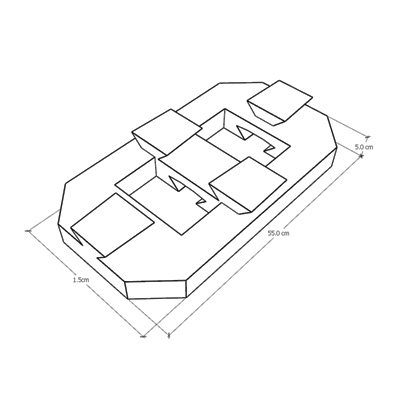 Display screen base (pendant) (10pcs / group)